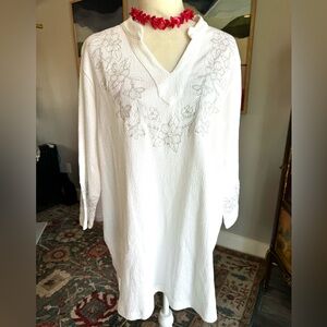 Blair Cotton Swim Coverup or Tunic Top